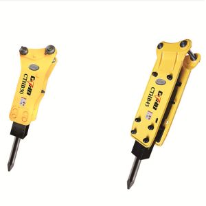 OEM Top Type Split Fixed Hydraulic Rock Hammer 18.5 Ton Mini Excavator Rock