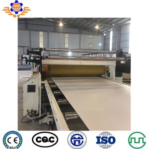 132kw 600kg/H Pvc Ceiling Panel Extrusion Line PVC Floor Plastic Tile Production