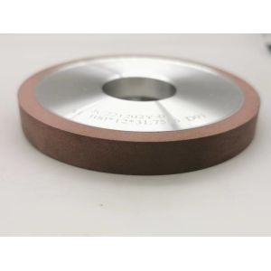 1A1 Diamond Grinding Resin Bonded Wheel Aluminum Basebody 75 * 6mm