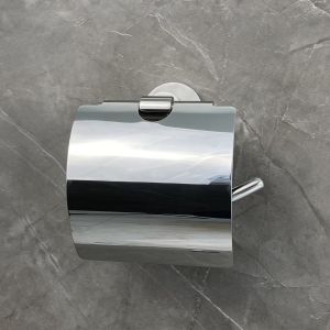 ODM Brushed Steel Toilet Roll Holder Wall Mounted Waterproof Stainless Steel