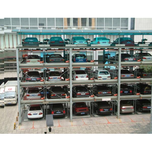 2-6 Layers Mechanical Puzzle Car Parking System EquipmentRotating Parking System
