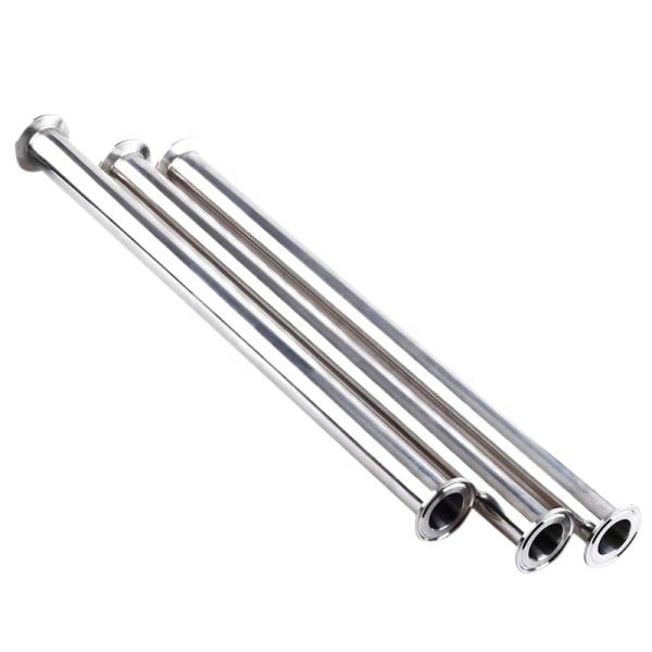 304 316 316L Sanitary Stainless Steel Tri Clamp Pipe/Spool 3A DIN Round Head Code