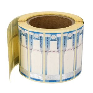 Tamper Proof Custom Paper Stickers Digital Printing Waterproof Polyester Labels