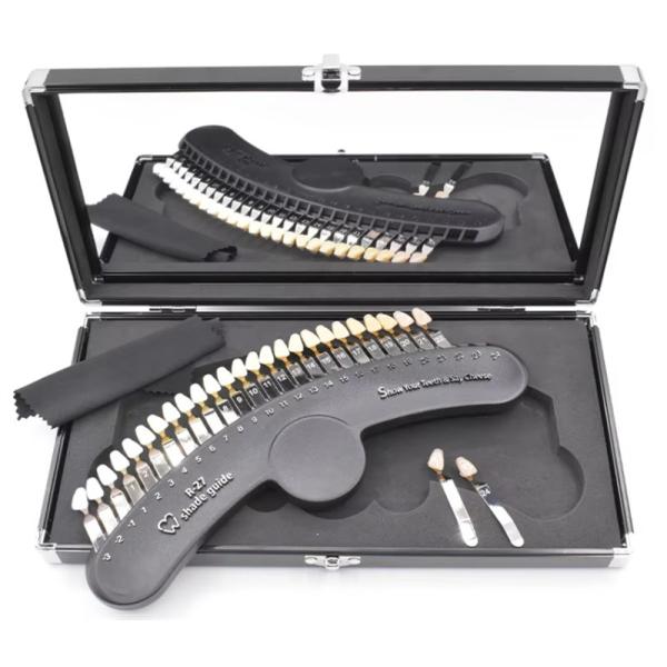 3D Shade Guide 27 Colors Teeth Whitening Teeth Bleaching Shade Guides Chart