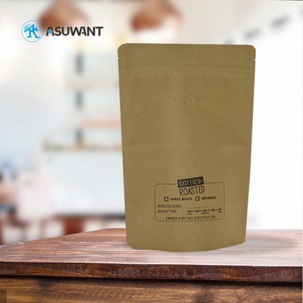 Buy Biodegradable Gravure Printing MOPP 130mic Kraft Paper Bags at wholesale prices