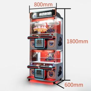 Amusement Game Center Crane Machine Gift Arcade Claw Machine 4 Person Double