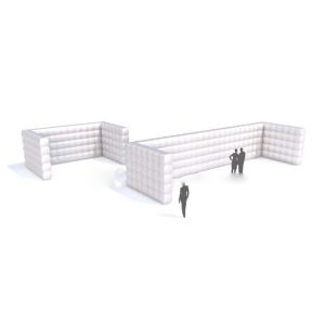 China inflatable office cube wall divided exhibition stand on sale