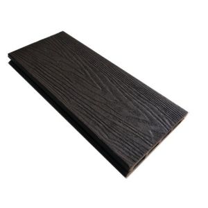 2.4m Natural Wood Looking 25mm 140mm Composite Decking Board