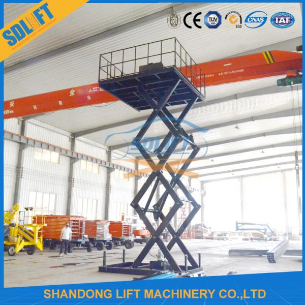 Buy 1000kg 3m Stationary Scissor Lift Table Material Handling at wholesale prices