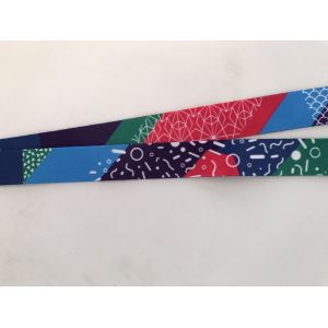 Eco - Friendly Personalised Dye Sublimation Lanyards , Custom Cell Phone Lanyard