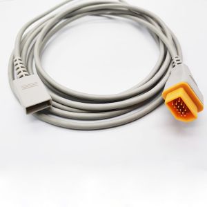 Reusable Transducer Nihon Kohden To Utah IBP Cable