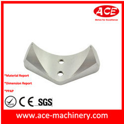 Customized Aluminum Anodizing Blue CNC Machining for Metal Processing Machinery