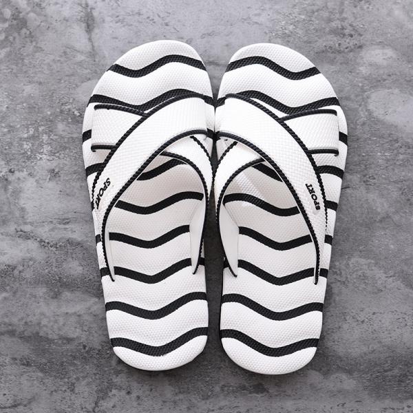 Men'S And Women'S Anti Slip Bathroom Slippers Cross Wave Sole 36-45 Size