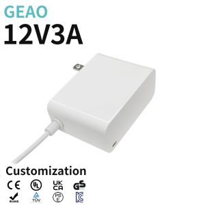 12V 3A AC Power Adapter for Smoke Detector Set Top Box Lg LCD Monitor Hoverboard