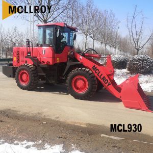 Mini 1.5 Ton Wheel Loader , Bucket Front End Loader 3200mm Dumping Height