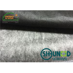 50% Polyester / 50% Nylon Non Woven Interlining With Silicon Process