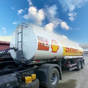 Fuwa Axle 13t Fuel Trailers And Tankers Mechanical Suspension
