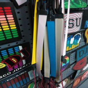 DIY custom glow el tape/ el light tape// decoration tape with multi colors