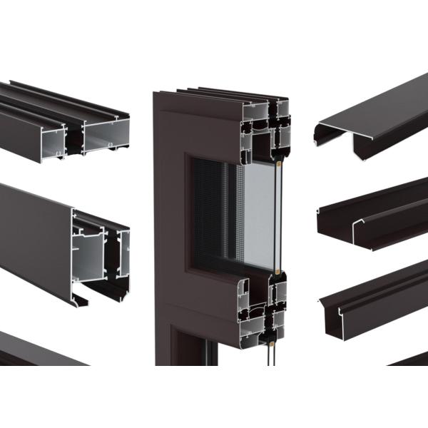Curved Casement Window Profile 120 Thermal Window Yarn Integration