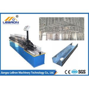 CE CR Strip Stud And Track Roll Forming Machine Digital Controlled