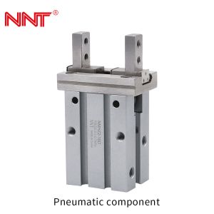 Single Acting Parallel Pneumatic Gripper Clamping Robot Air Cylinder