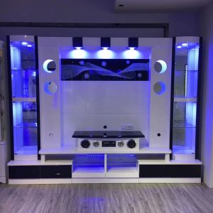 Bedroom Bookshelf TV Cabinet