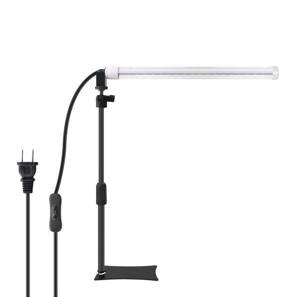 Desktop LED Grow Light Bar , Adjustable Tabletop T8 Plant Grow Lights With Stand