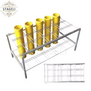 Aluminum Rocket / Missile Firework Iron Racks Customizable