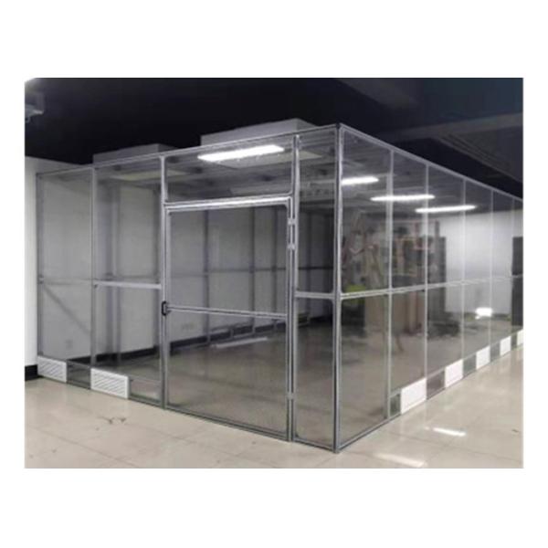 Buy Durable Softwall Clean Room With Plexiglass Wall , Aluminum Profile Frame at wholesale prices