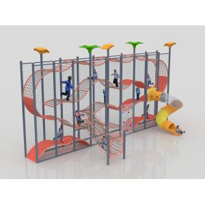 Exercise Fun Plastic Childrens Climbing Frames Outdoor Playground Equipment