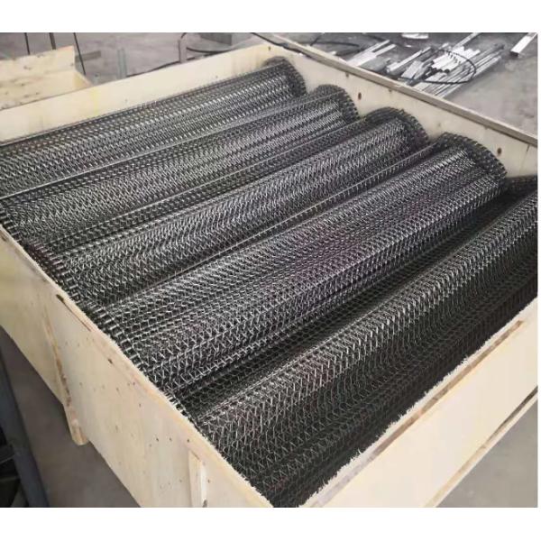 Light Weight Rod Conveyor Belt Alkali Resistant Heavy Load Conveyor 201 SS