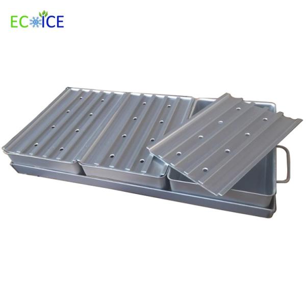 Fast Freezing Aluminum Freezer Box 1kg Block Frozen Shrimp Aluminum Freezer Pan