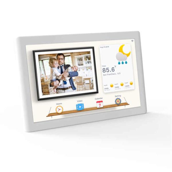 Buy 10.1 Inch WIfi Android Photos VIdeos Digital Photo Frame at wholesale prices
