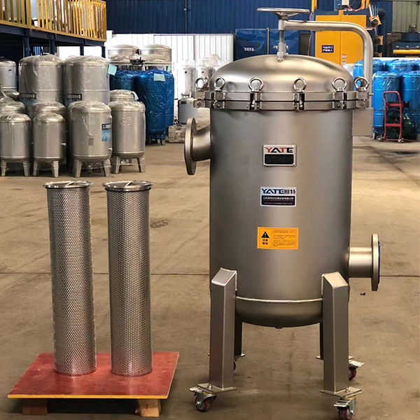 Sanitary SS Stainless Steel 304 10 20 30 40 Inch Liquid Multi Bag Water Cartridge Filter Housings