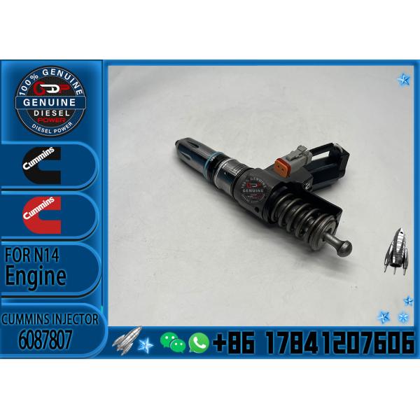 Construction Machinery Parts Fuel Injector For N14 Diesel 3409975 4307795 3411760 6087807 For CUMMINS Diesel Engine