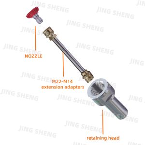 Easy to handle carbon fiber pole combining high flexural strength and corrosion