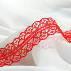 Latest High Quality flower lace ribbon crochet lace roll ribbon