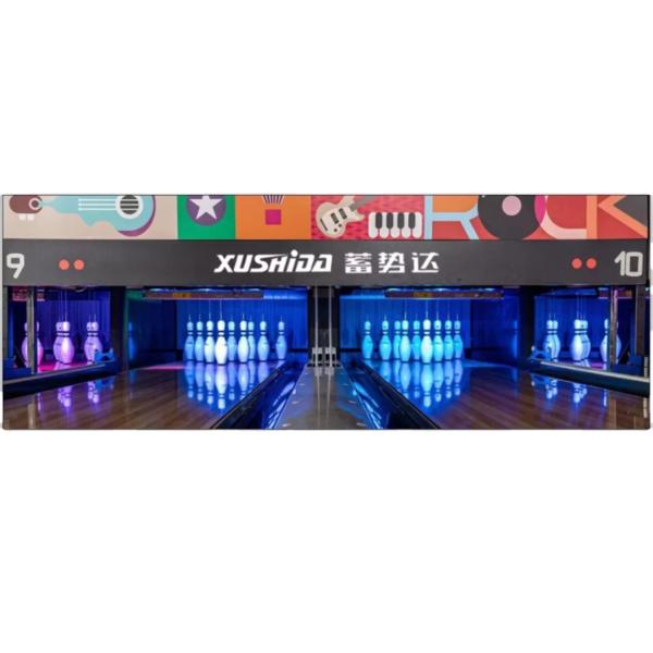 Bowling Equipment for Multiple People String Pinsetter Machine and Scoring Synthetic Lanes