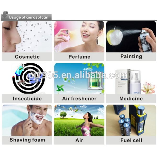 usage of aerosol can