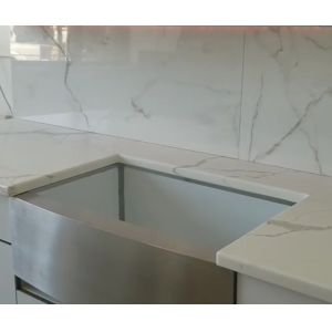 Stainless Steel Single Basin Kitchen Sink Modern Design CUPC Certified