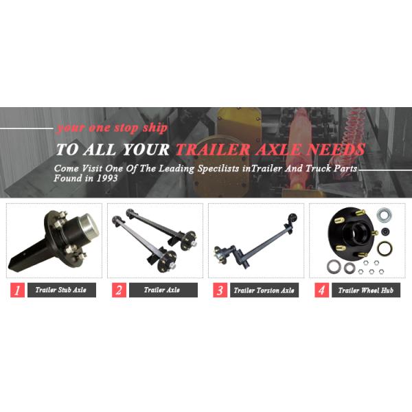 OEM NO. OEM Small Complete Boat Trailer Axle Spindle Kit Customer's Preferred Choice