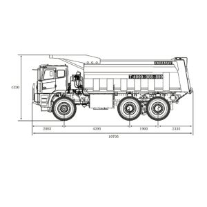 ELECTRIC WIDE BODY MINING DUMP TRUCK FOR SALE