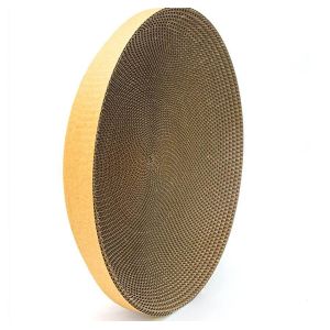 Scratcher Round Cardboard Cat Bed For Indoor Cats