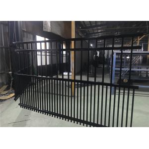 Steel Tubular Garrison Fencing 1.8mtr x 2.4mtr rail 45mm*45mm wall thick 2.00mm