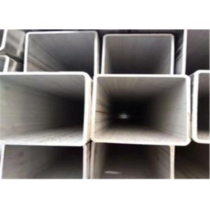 Quality 100mm 2x2 Structural 304 Stainless Steel Square Tubing Customized Length for sale