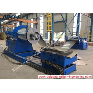 Economical Auxiliary Equipment 10 Tons Hydraulic Decoiler 1250mm Coil Width