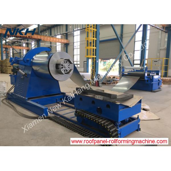 Buy Economical Auxiliary Equipment 10 Tons Hydraulic Decoiler 1250mm Coil Width at wholesale prices