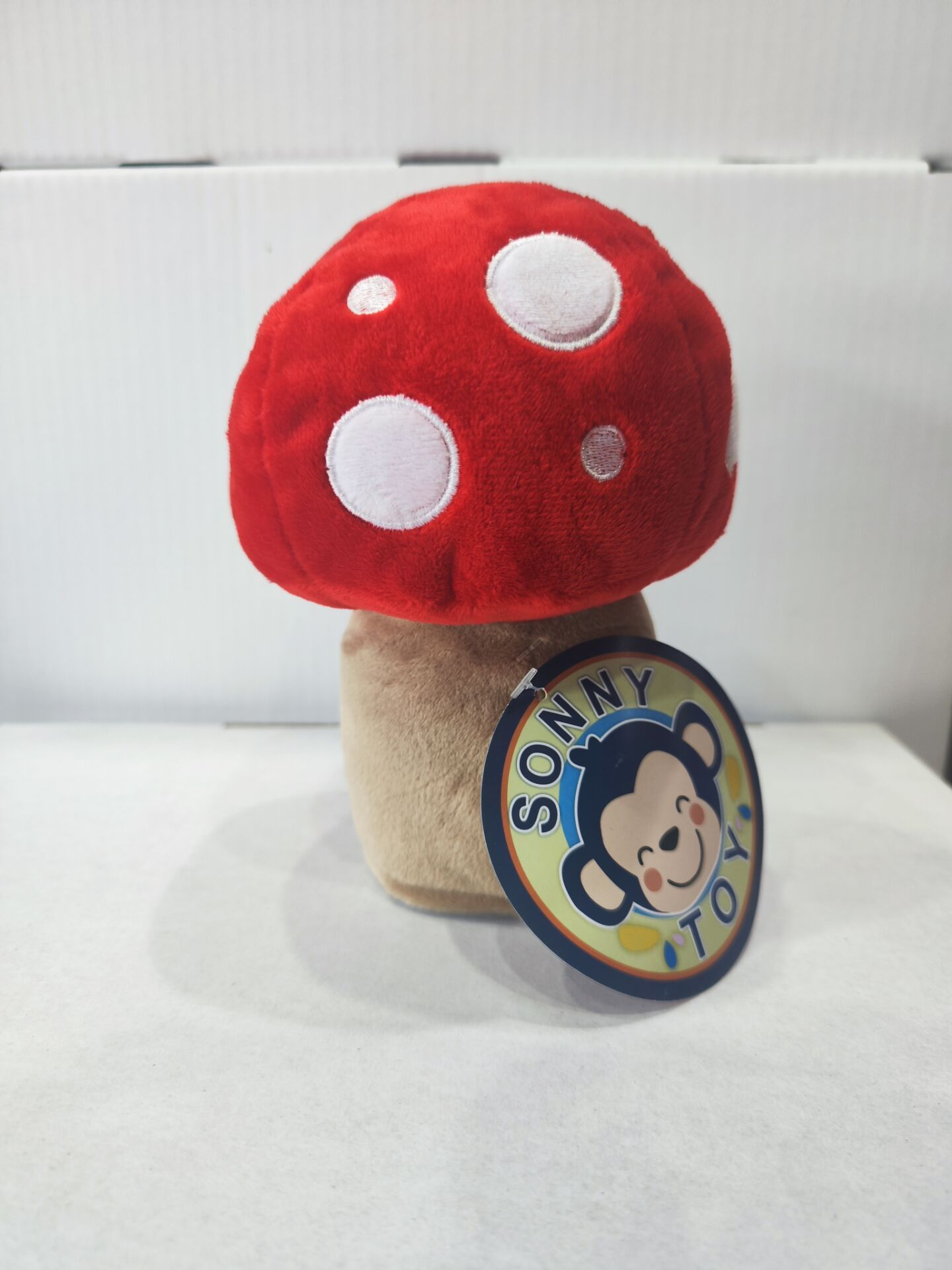 Recording and Repeating Red Mushroom Plush Toy Electronic Toy Best gift for kids