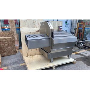 Larger Automatic Frozen Beef Meat Slicer Machine SUS 304 Material Energy Saving