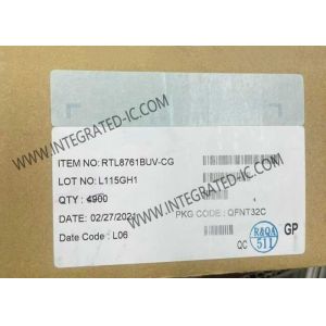 China RTL8761BUV-CG BT IC Dual Mode BT 5 Transceiver Controller Chip with USB Interface and 4mm x 4mm Size on sale